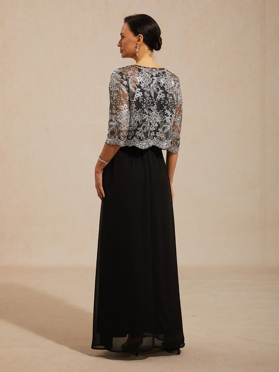 Transparante Chiffon Avondbolero